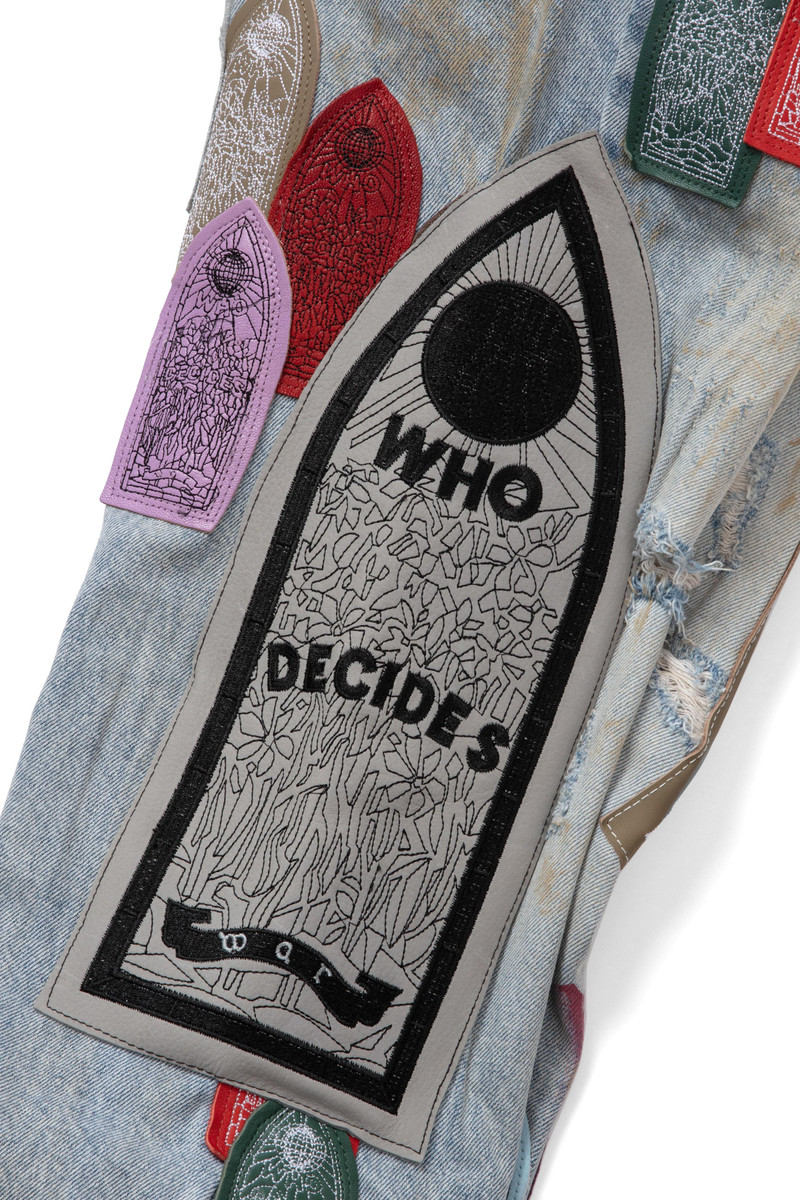 WHO DECIDES WAR PASTEL DENIM outlook