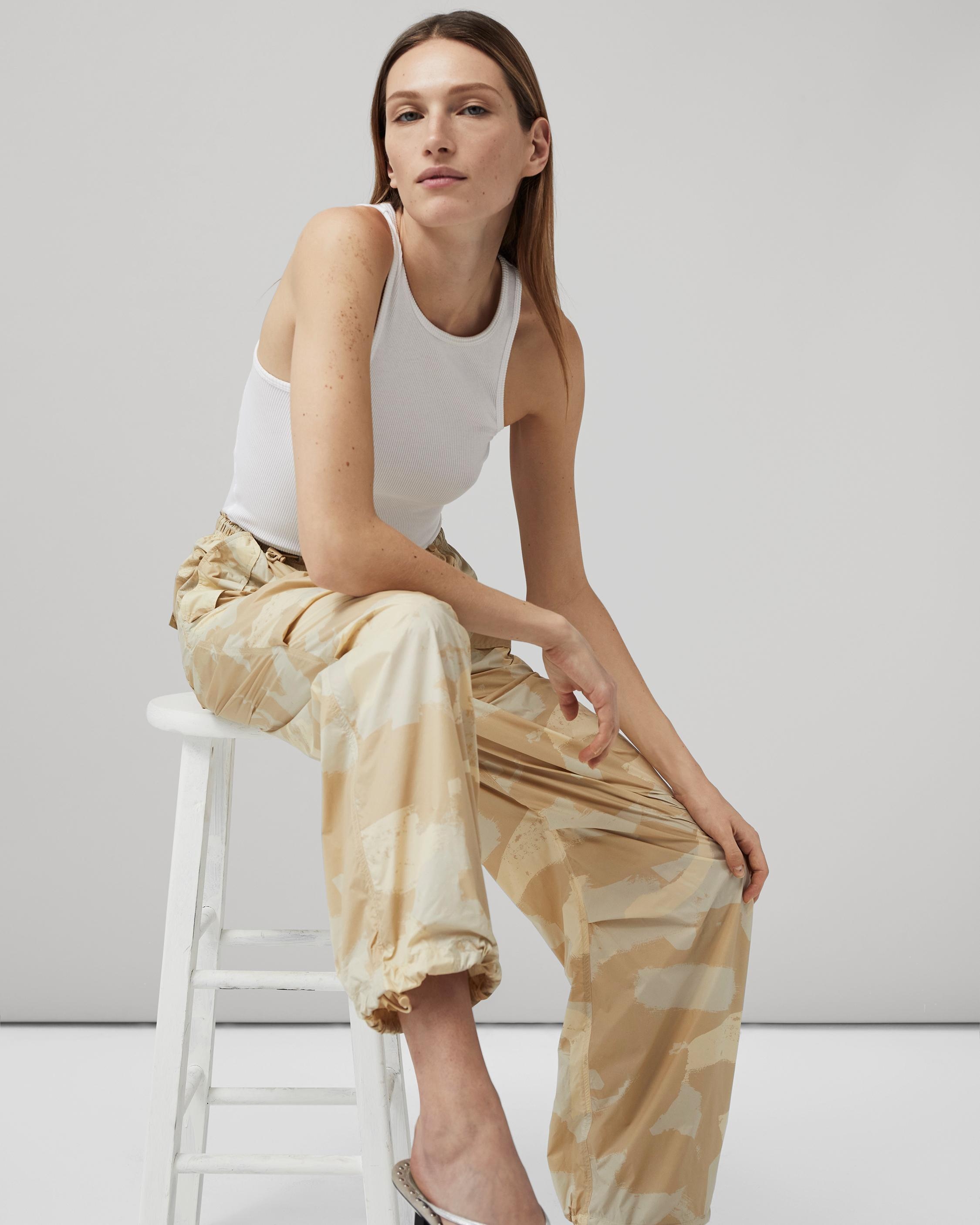 Becky Camo Nylon Flight Pant
Relaxed Fit Pant - 7