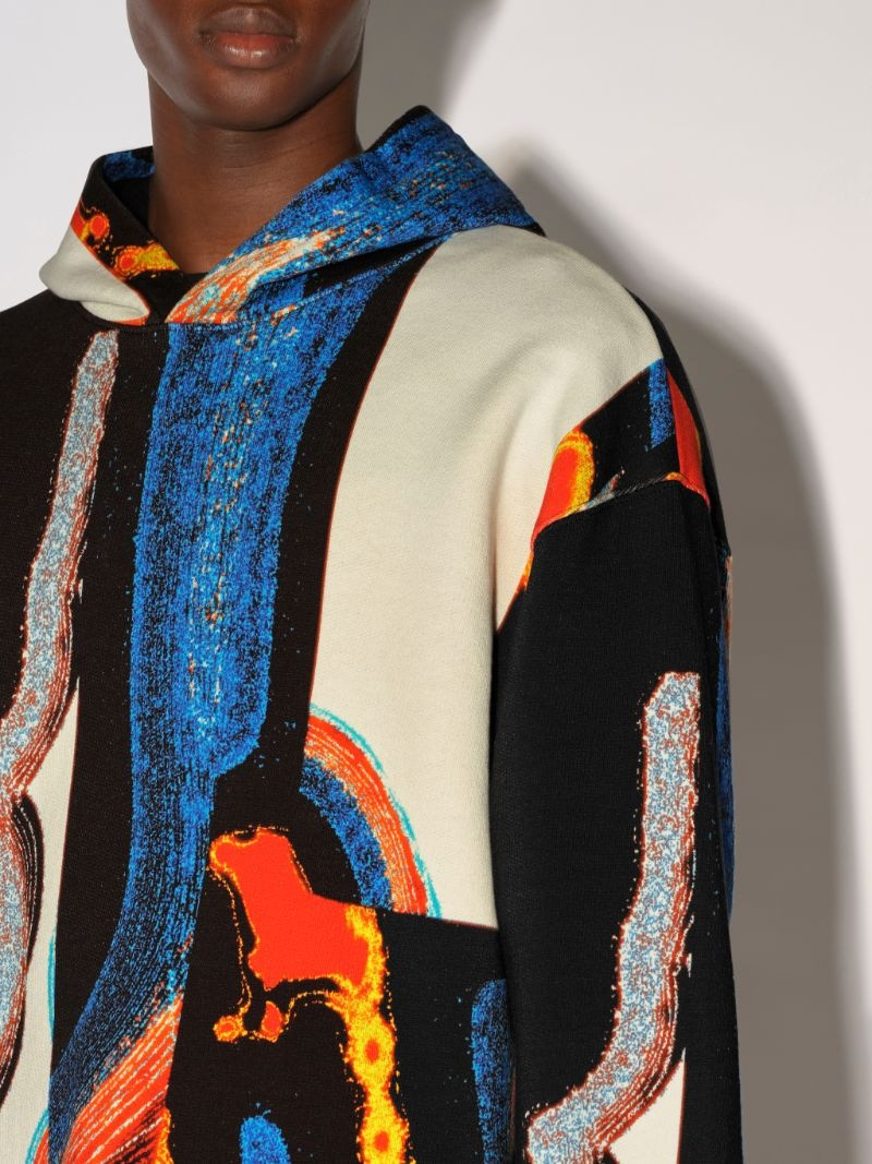 모든 OVER PRINTED PRINTED HOODIE 5