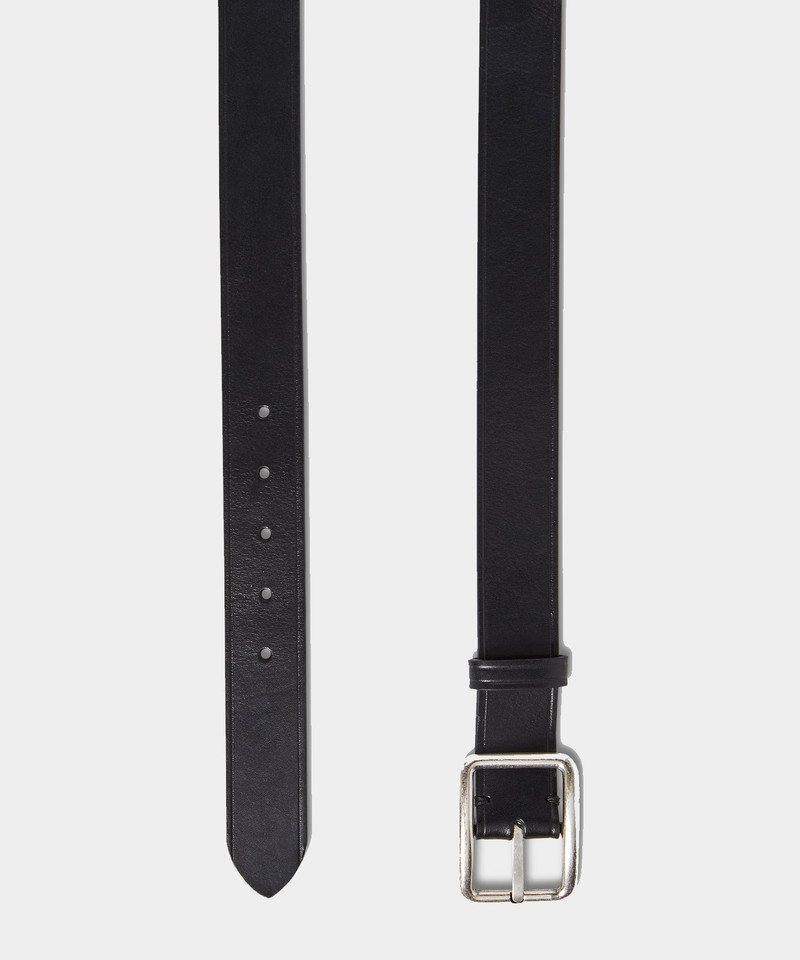 TODD SNYDER Italian Wide Leather Belt outlook