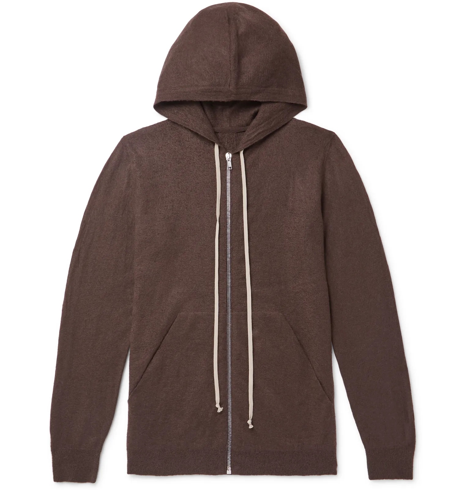 Oversized Boiled Cashmere Hoodie - 1