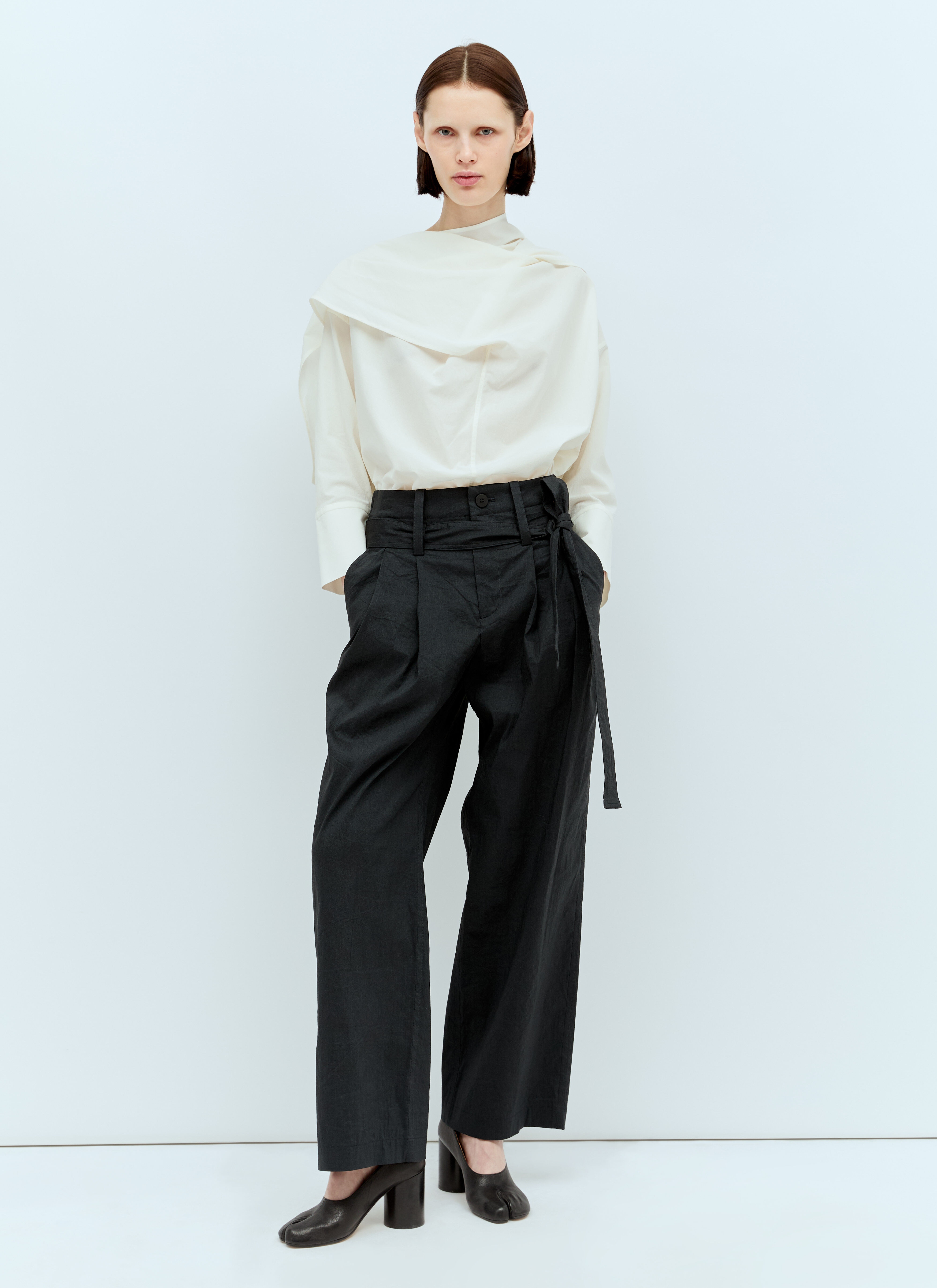 パンツ ISSEY MIYAKE SHAPED MEMBRANE PANTS (IM46FF564 15 BLACK) ISSEY MIYAKE Shaped Membrane Pants | lncc | REVERSIBLE