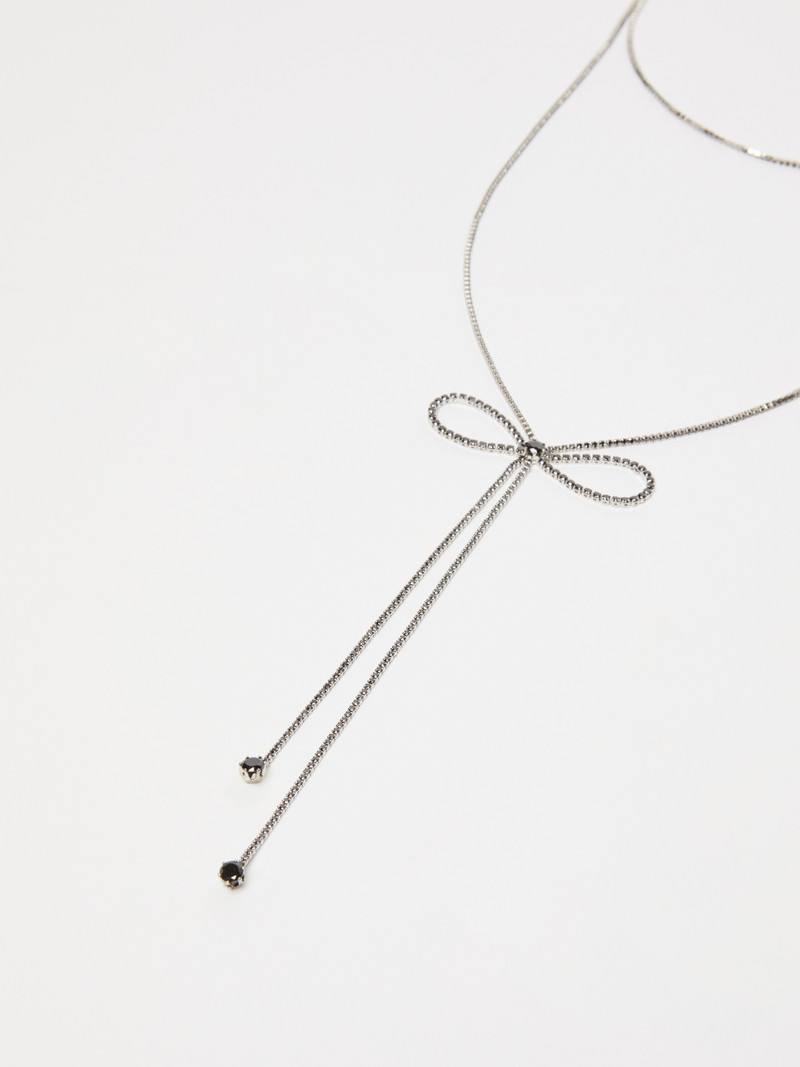 WEEKEND Max Mara WERTHER Set of 2 rhinestone necklaces outlook