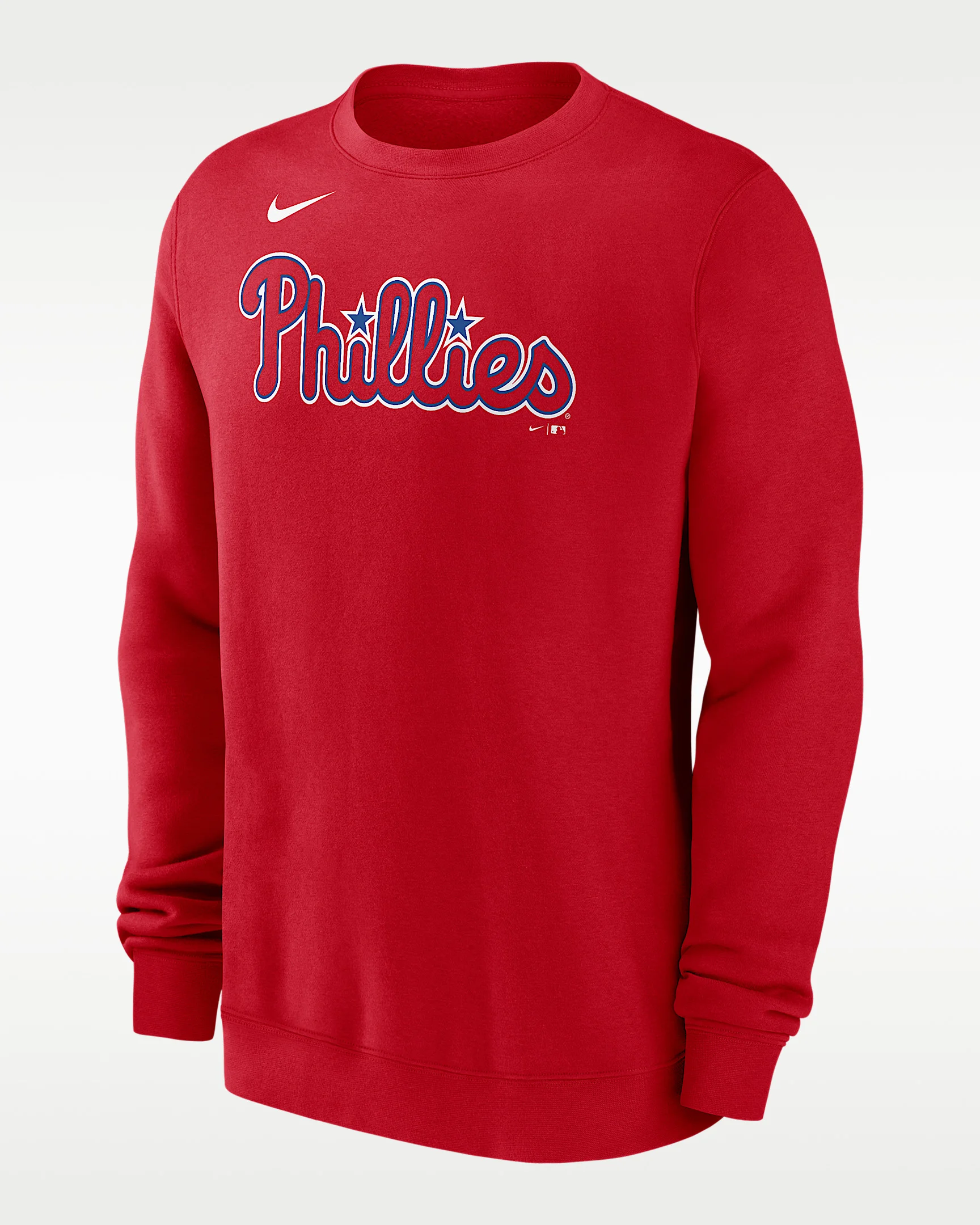 Philadelphia Phillies Wordmark Men's Nike MLB Pullover Crew - 1
