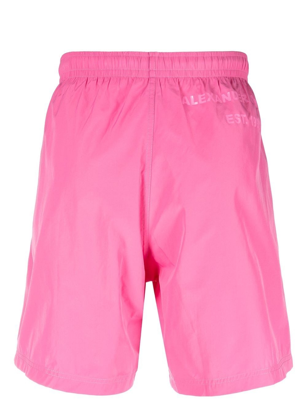 logo-print swim shorts - 2