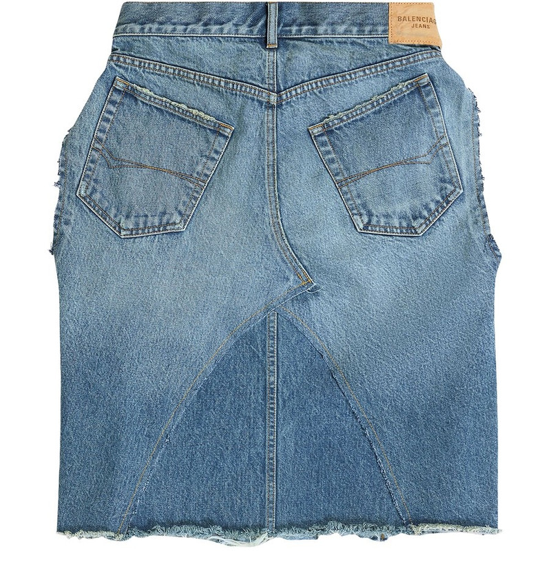 sleeveless denim asymmetrical top 3