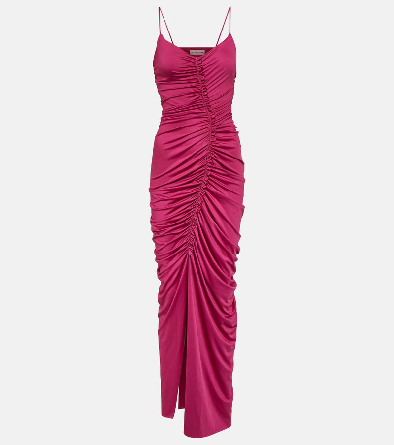 Ruched jersey maxi dress - 1