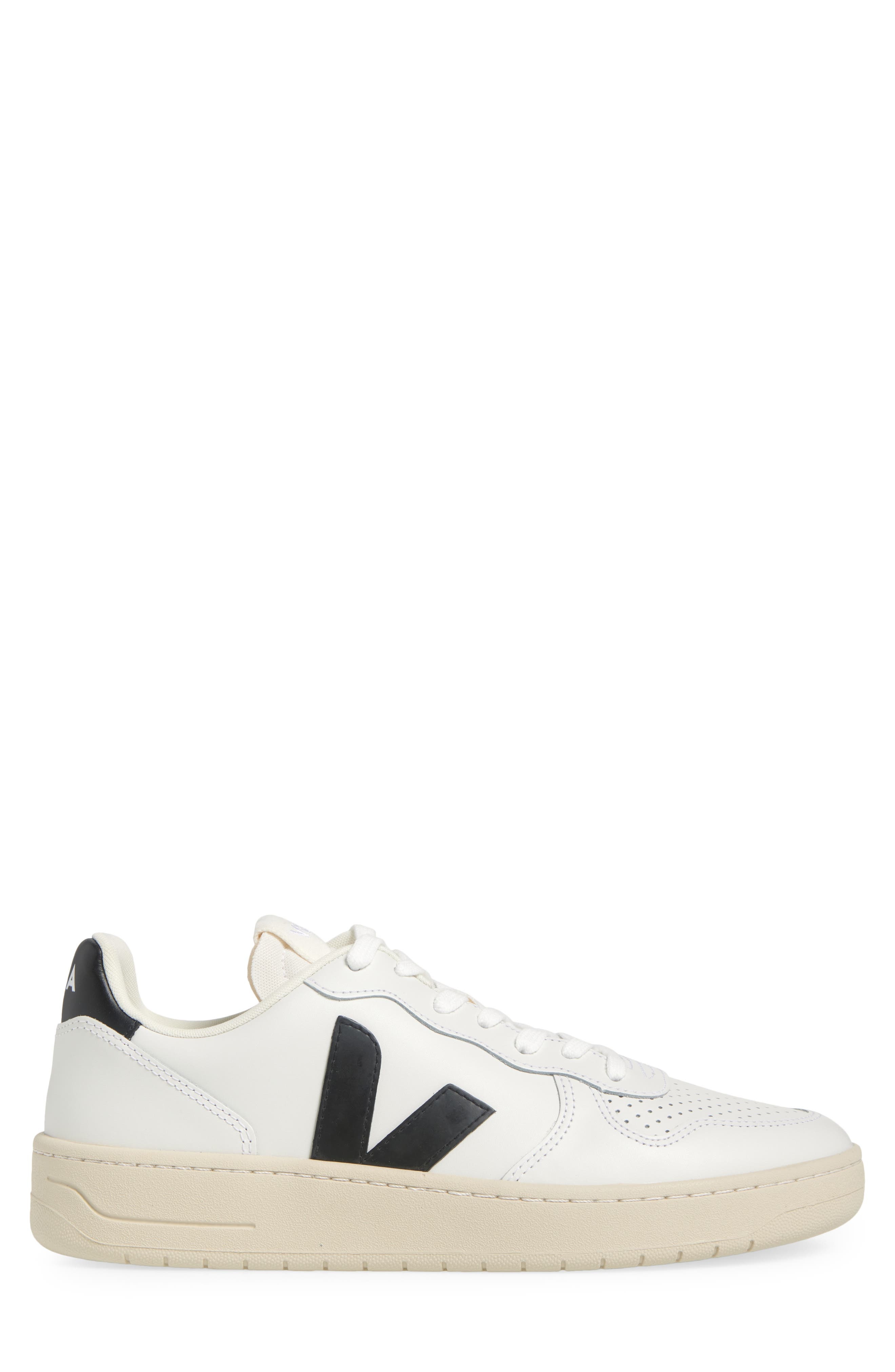 Veja V-10 Sneaker in Extra-White/Black at Nordstrom - 3