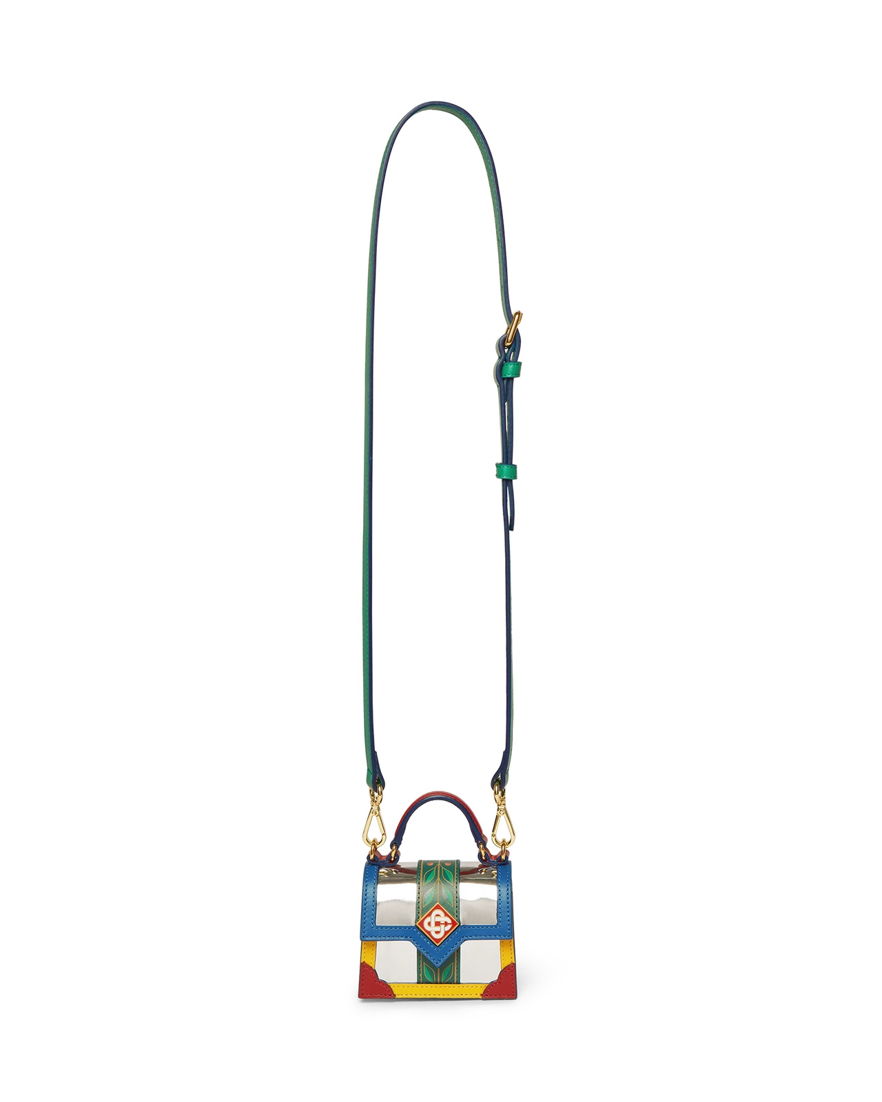 Chrome Laurel Micro Jeanne Bag | Casablanca Paris - 4