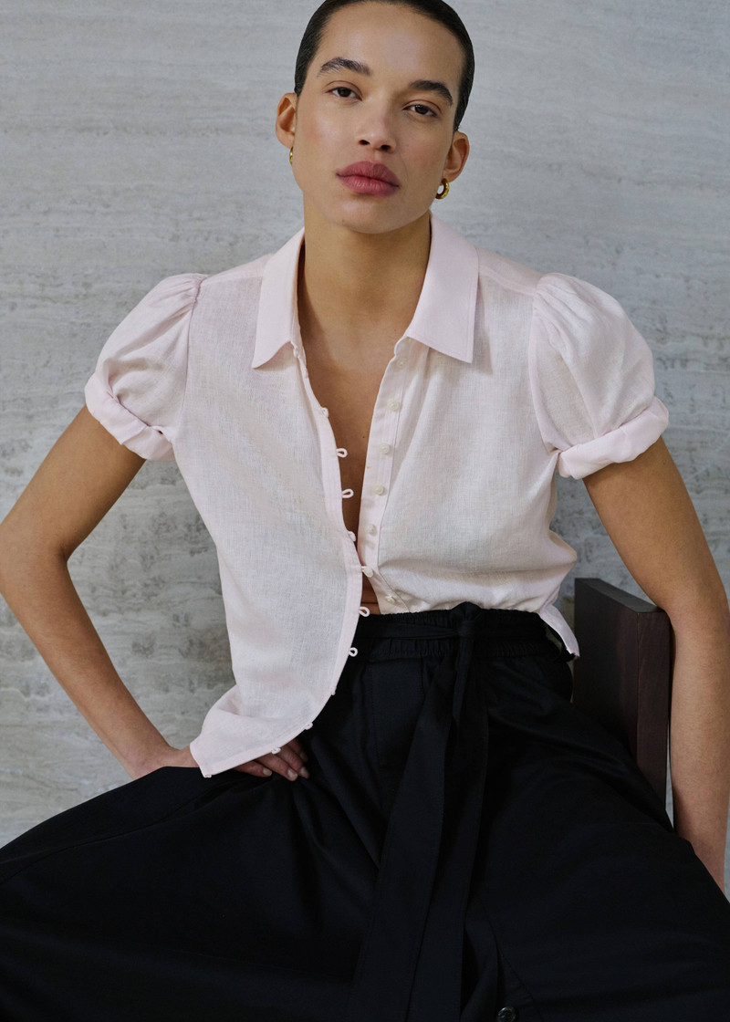 Feminine Sleeve Blouse 1