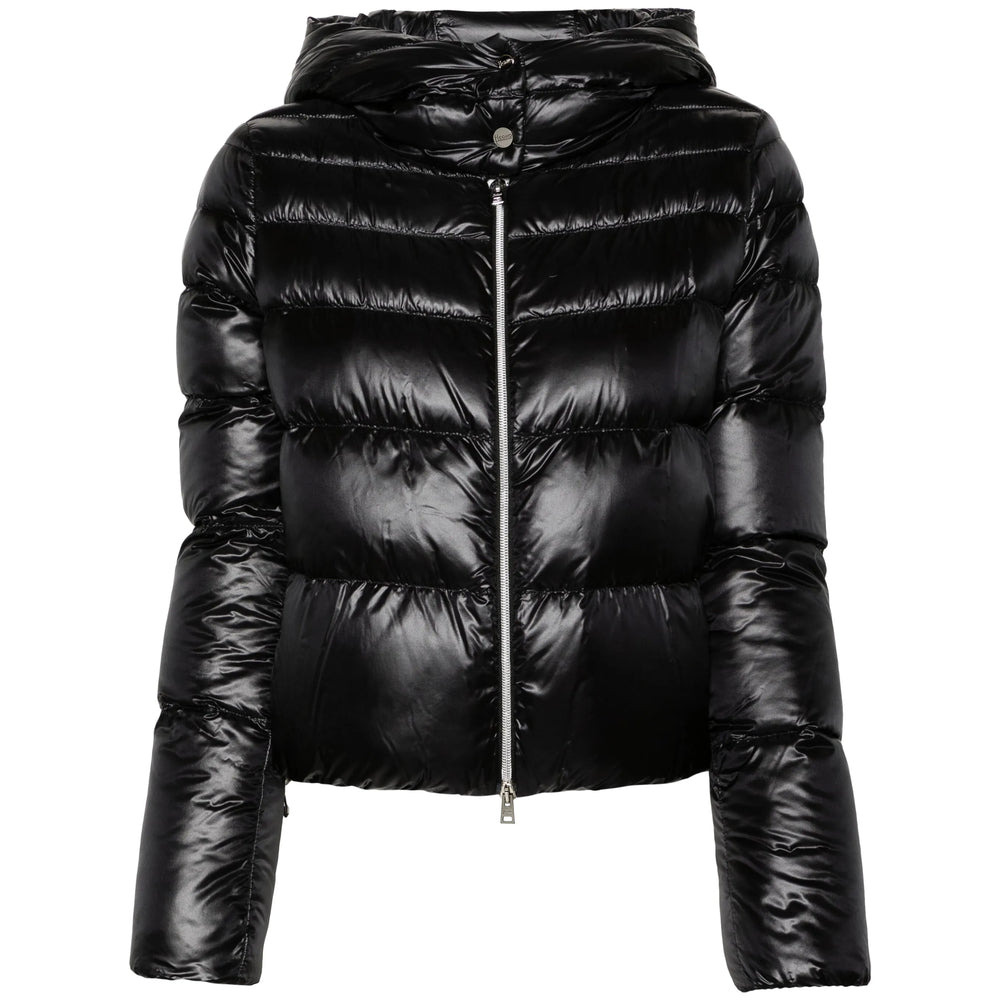 Herno Black Jackets - Puffer Jackets Women - 1