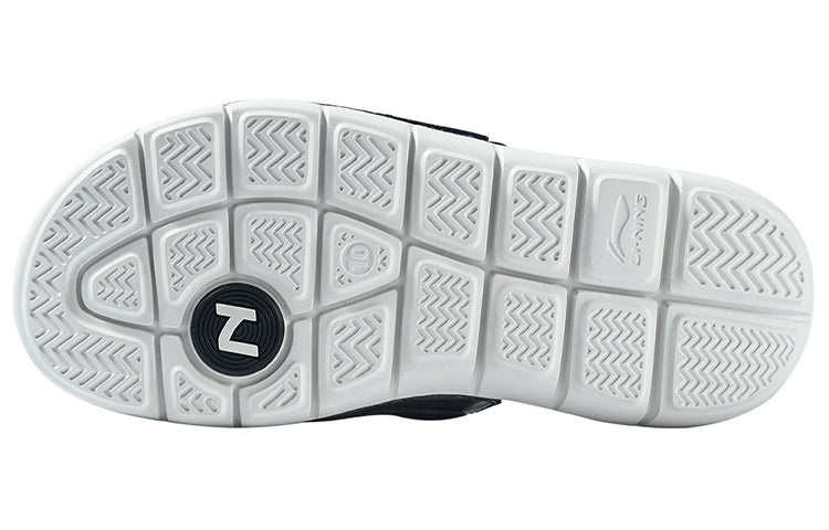 Li-Ning Unisex Sandals Black/White ABTQ009-4 - 6