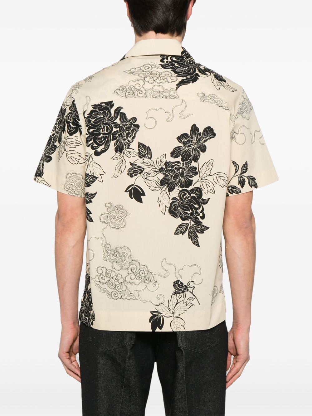 floral-print shirt - 4