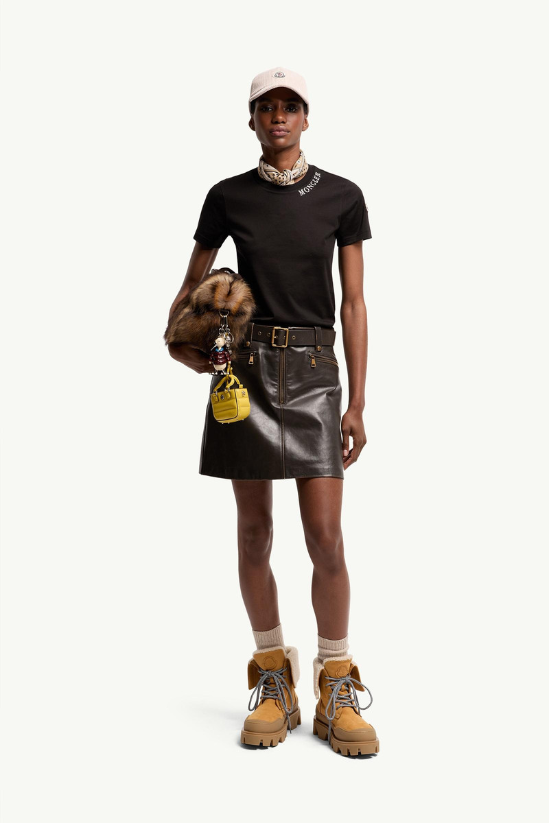 Moncler Sketch Logo Cotton T-Shirt outlook