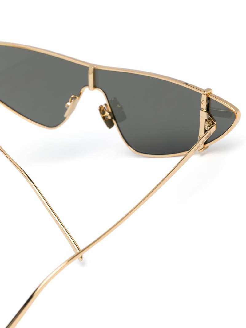 metallic cat-eye frame sunglasses 3
