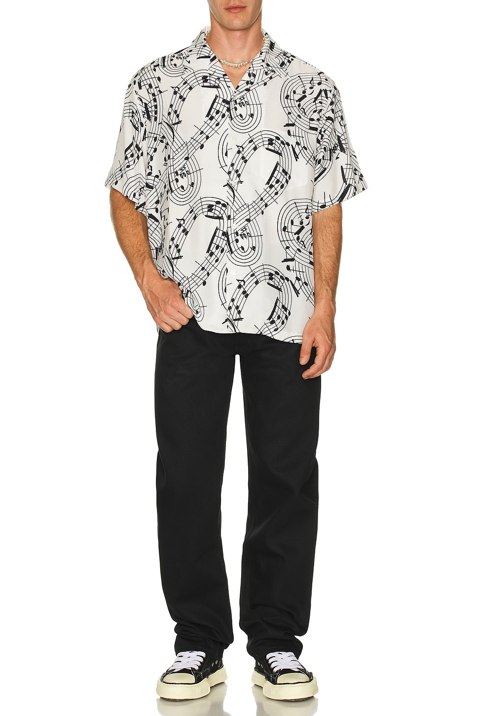 Music Note Hawaiian Shirt - 4