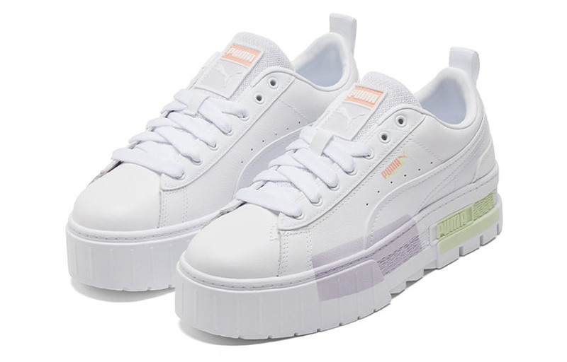 (WMNS) PUMA Mayze MIS 'White Purple' 384851-01 3