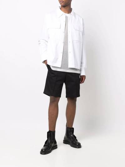 AMI Paris button-up cotton shirt outlook