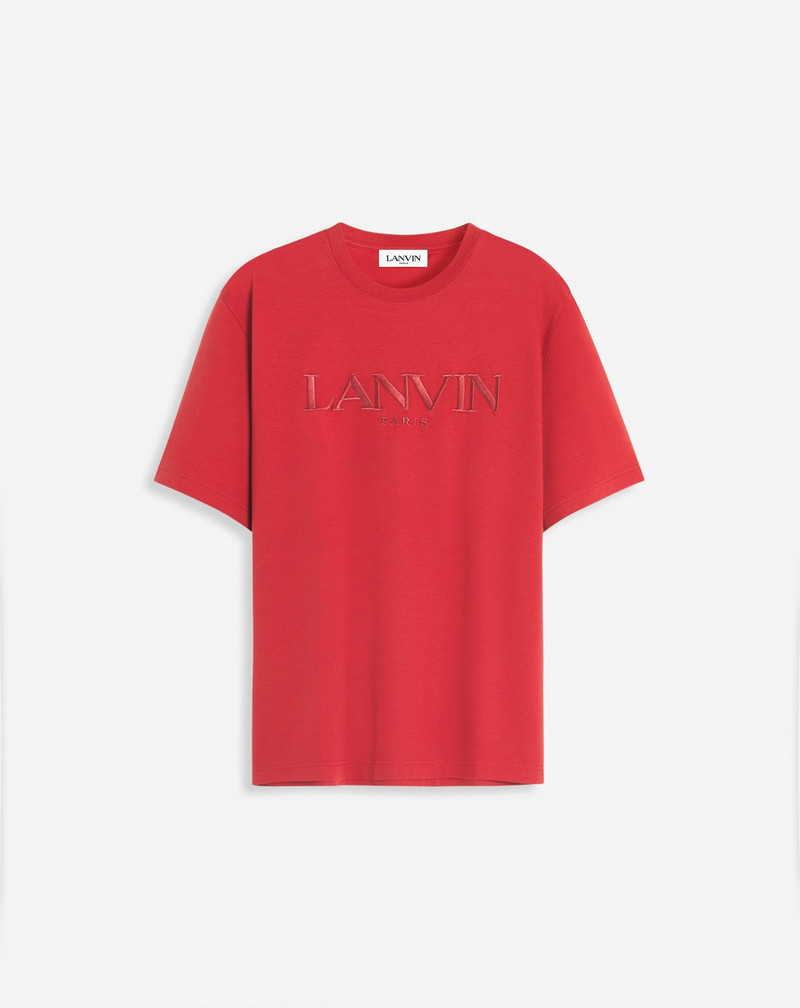 LANVIN PARIS EMBROIDERED T-SHIRT 1