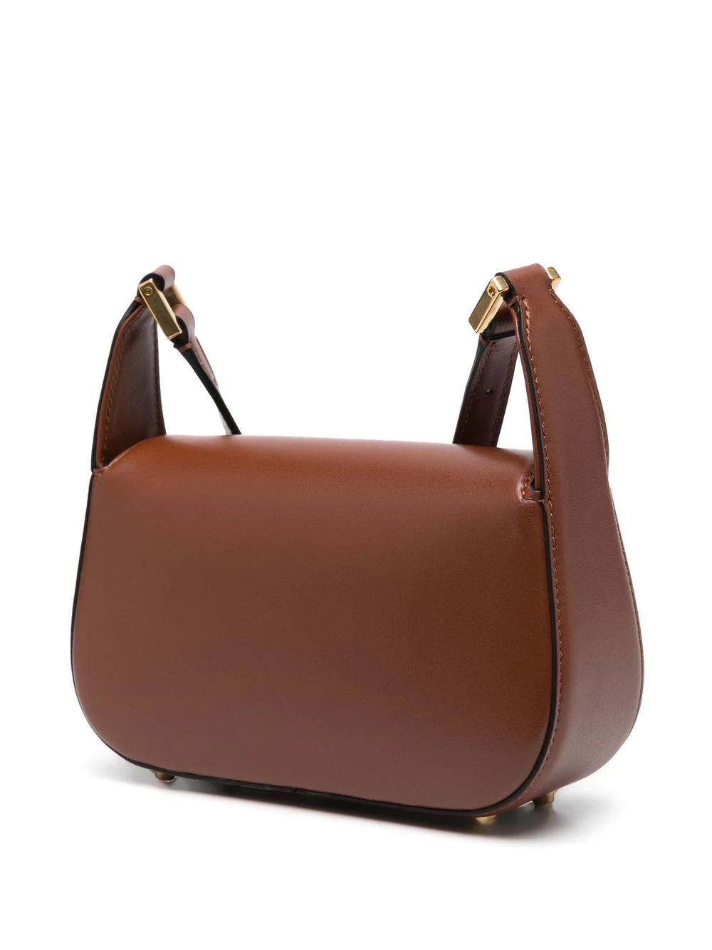 VLogo leather crossbody bag - 3