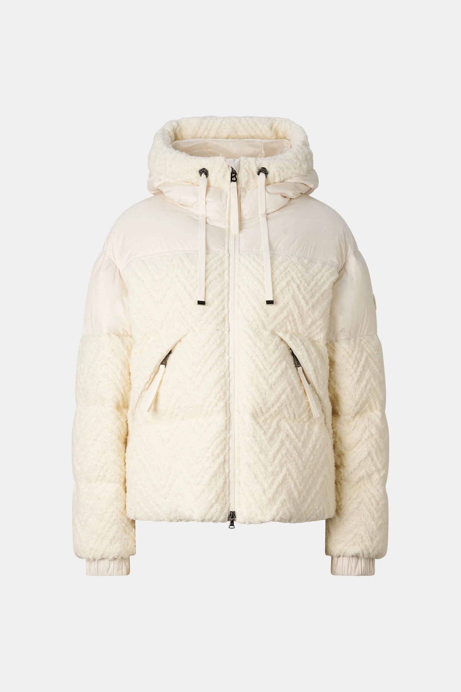 Vienna Down Jacket in Off-White - 1