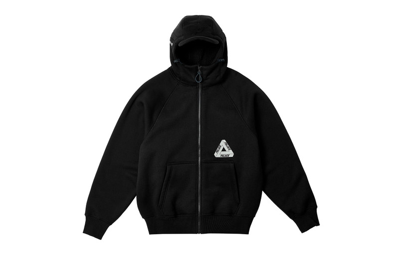 THERMAL BONDED CAP HOOD BLACK - 1