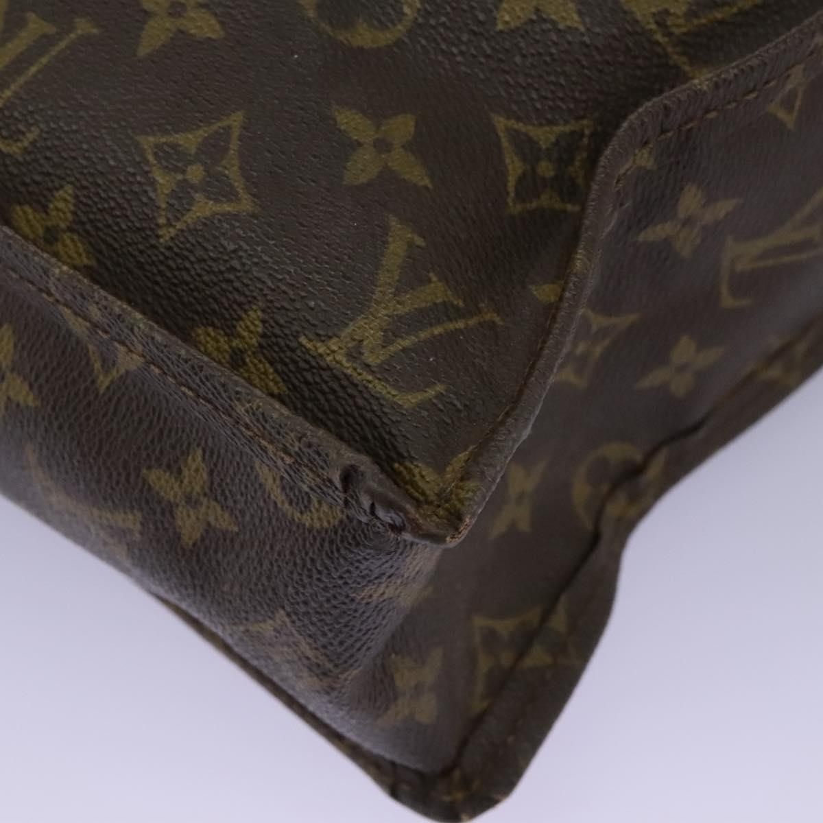 LOUIS VUITTON Monogram Sac Plat Hand Bag M51140 - 14