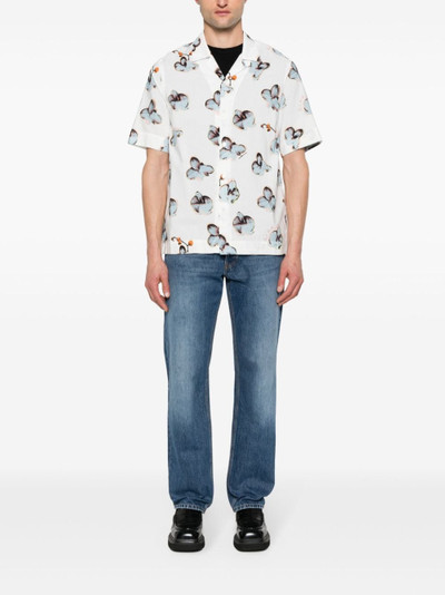 Paul Smith floral-print shirt outlook