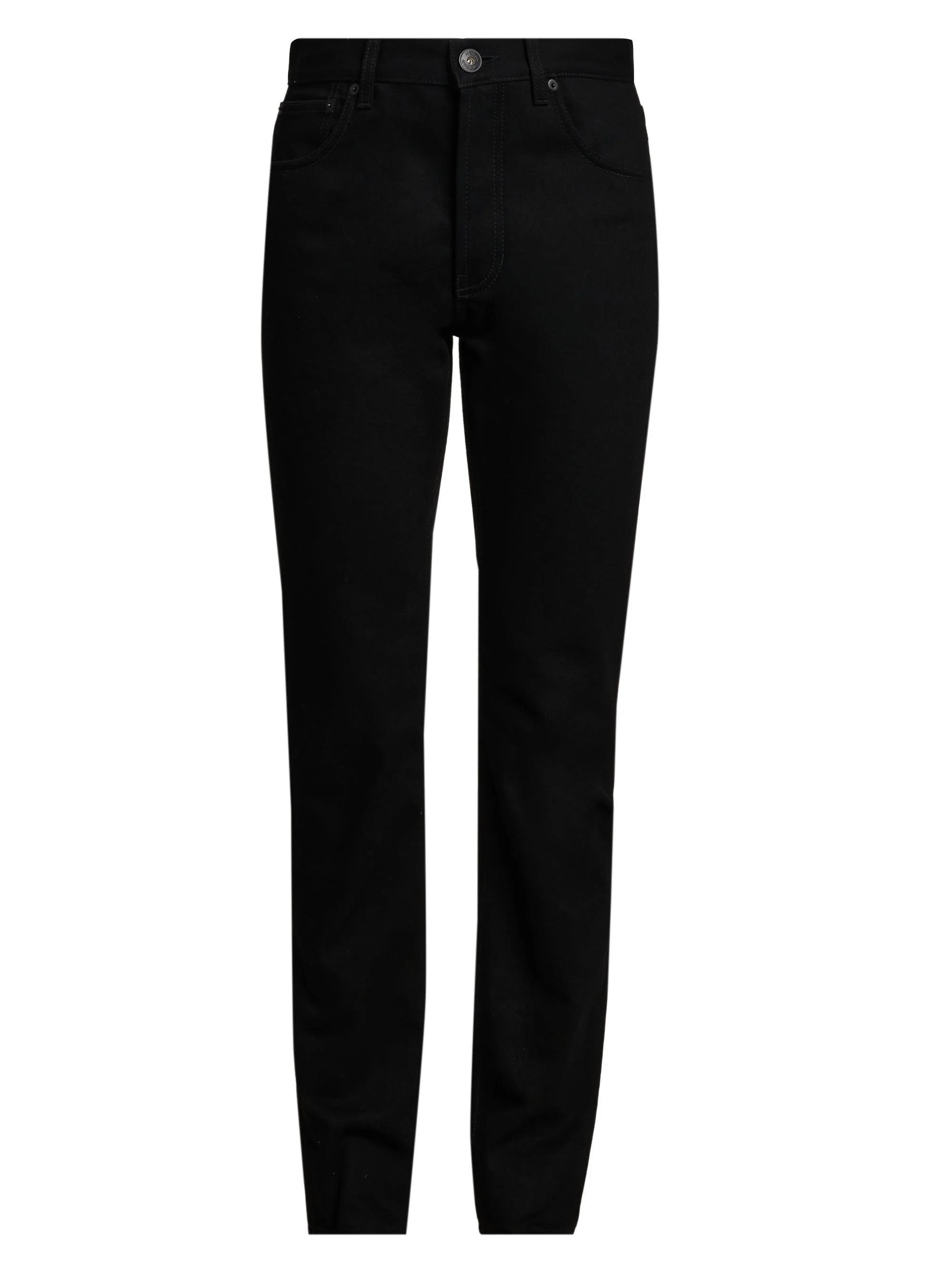 Men's Ozzy Five-Pocket Cotton Jeans - Black - 1