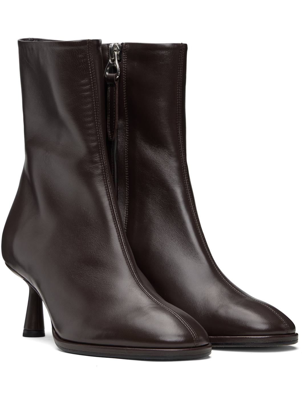 Brown Dorothy Soft Sock Boots - 4