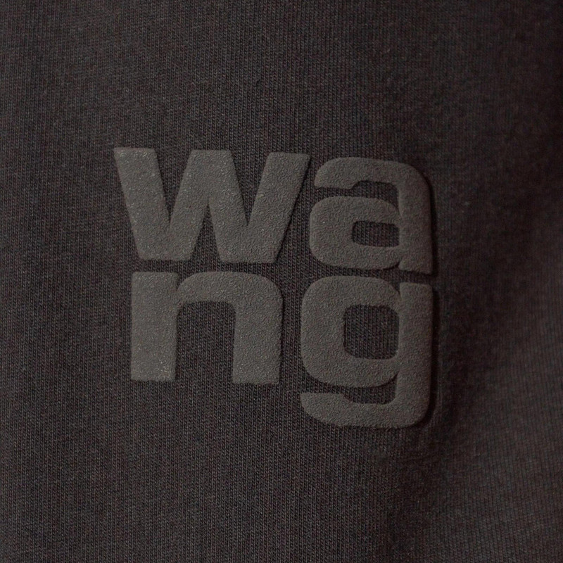 alexanderwang.t Essential Jersey Tee With Puff Logo outlook