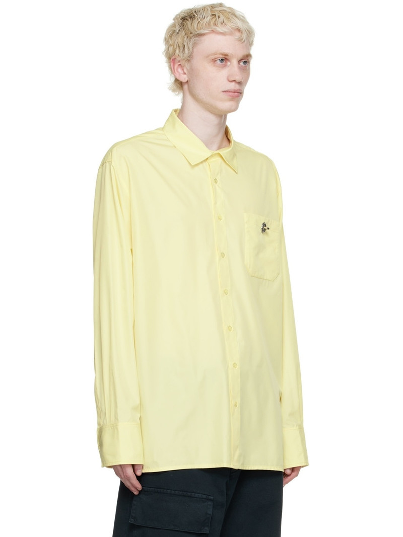 Yellow Recycled Polyester Shirt 2