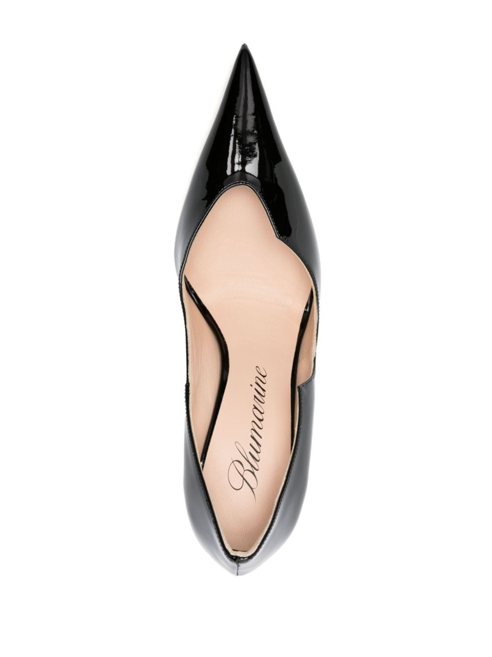 cut-out-detail leather pumps - 4