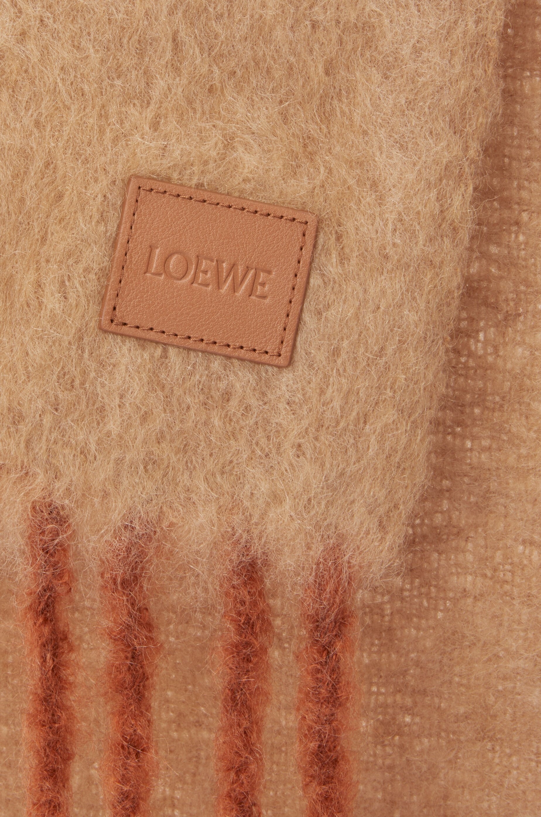 Scarf in mohair and wool blend - 4