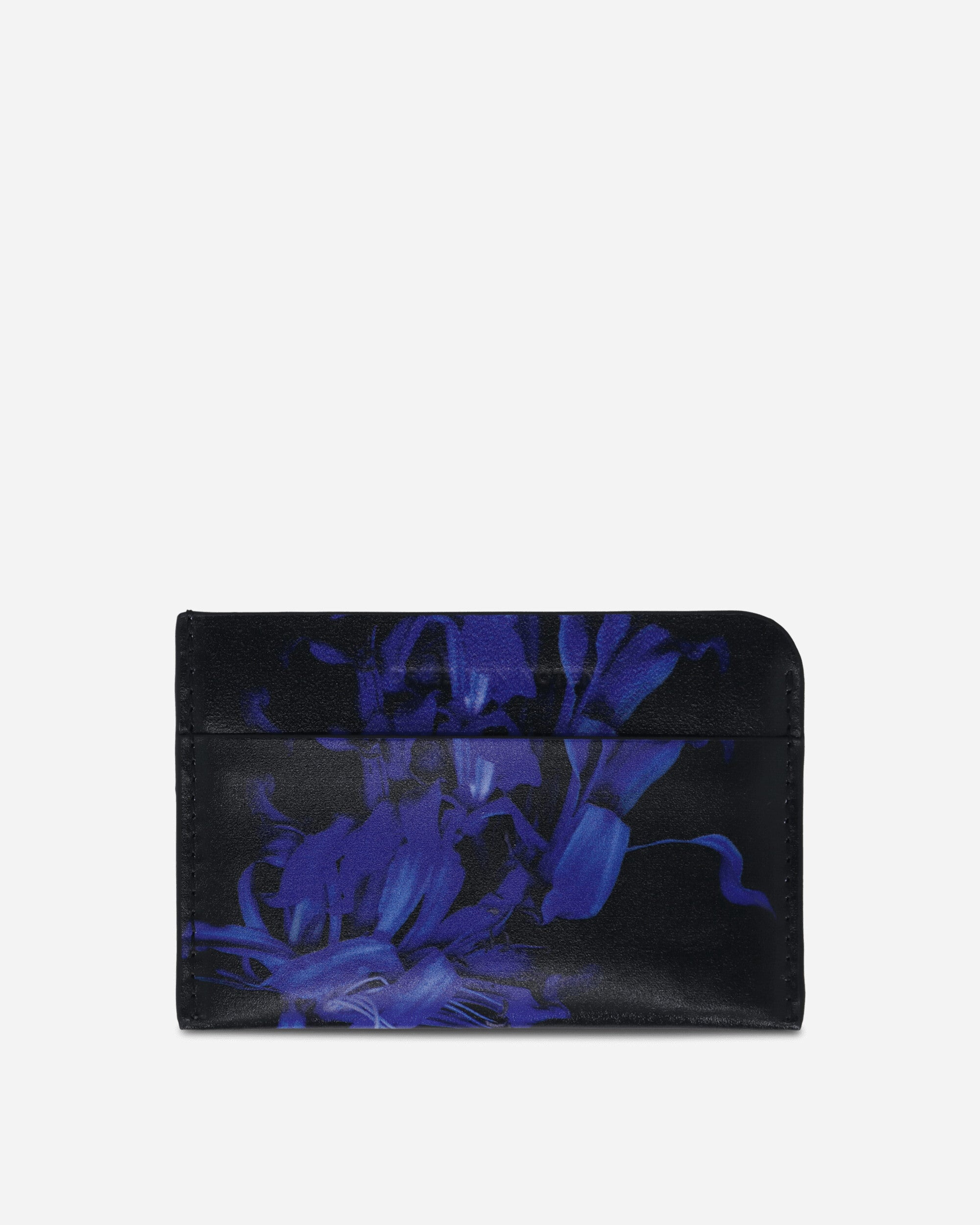 Leather Cardholder Blue - 1