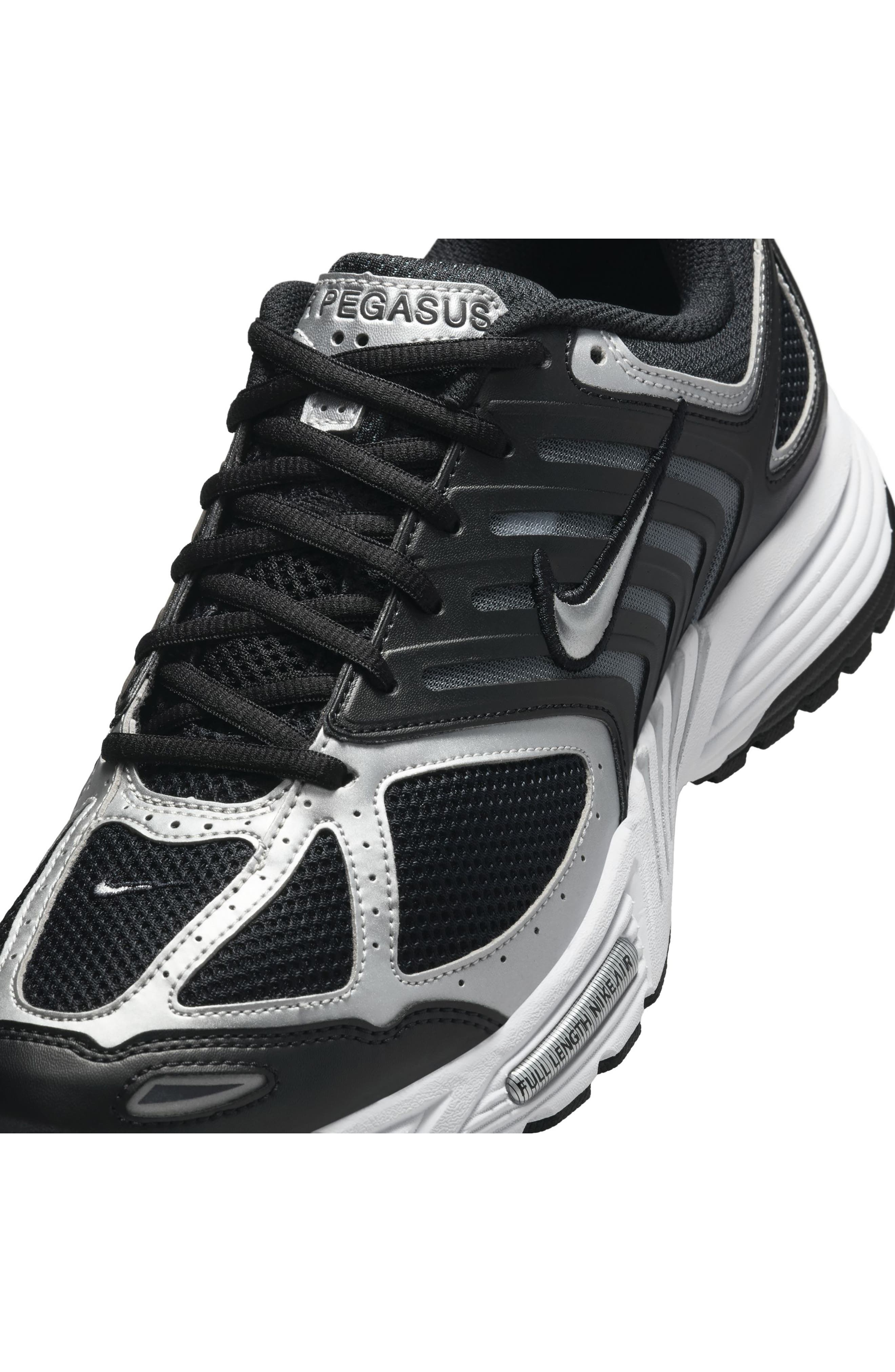 Nike Air Pegasus 2005 Sneaker in Black/Silver/Grey/White at Nordstrom - 7