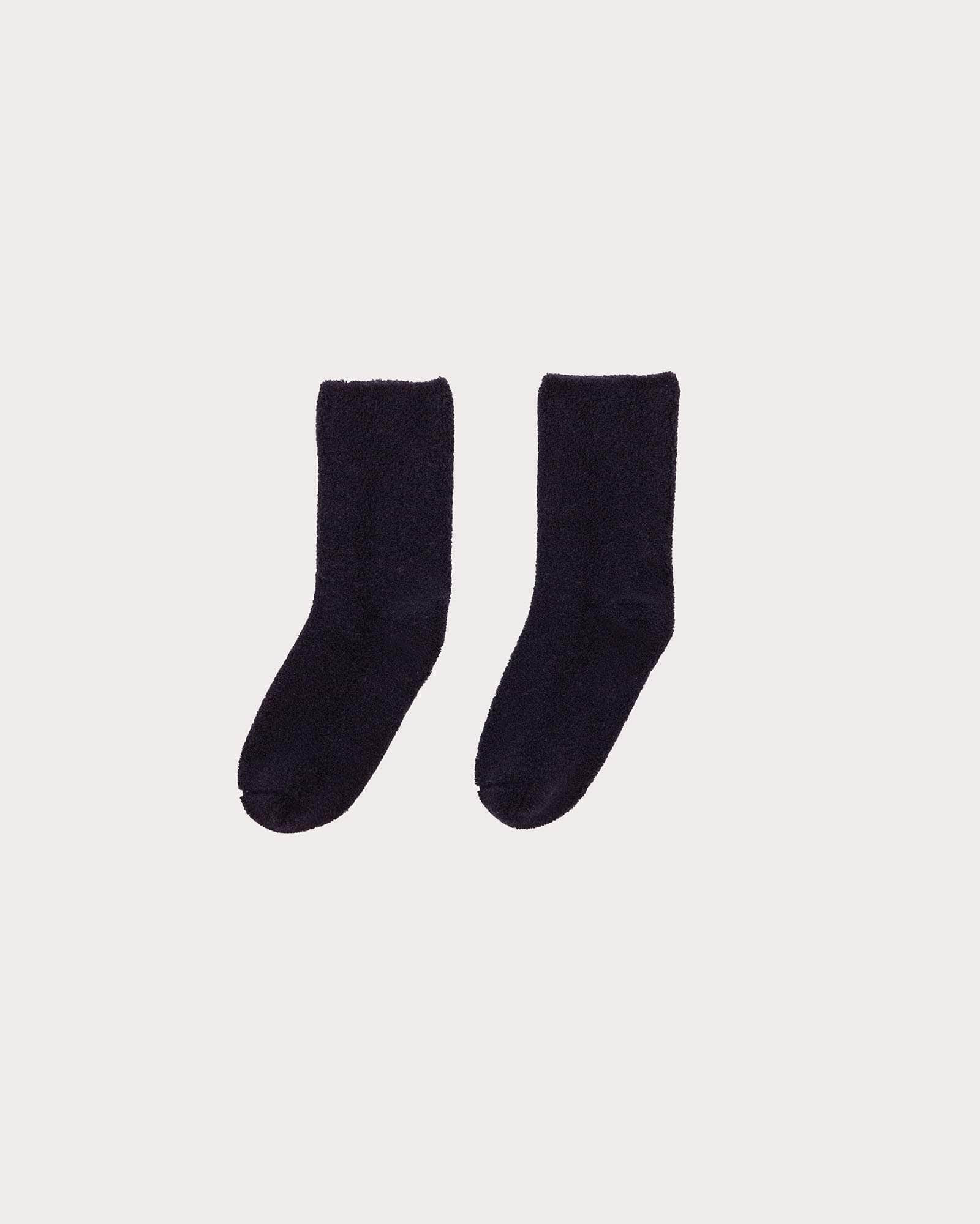 Buckle Overankle Socks - Textured Organic Cotton - 4