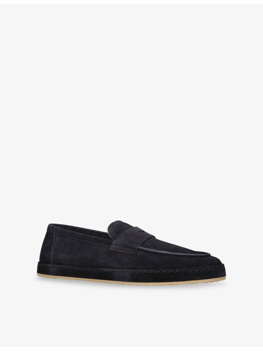 Slip-On Suede Loafers - 3