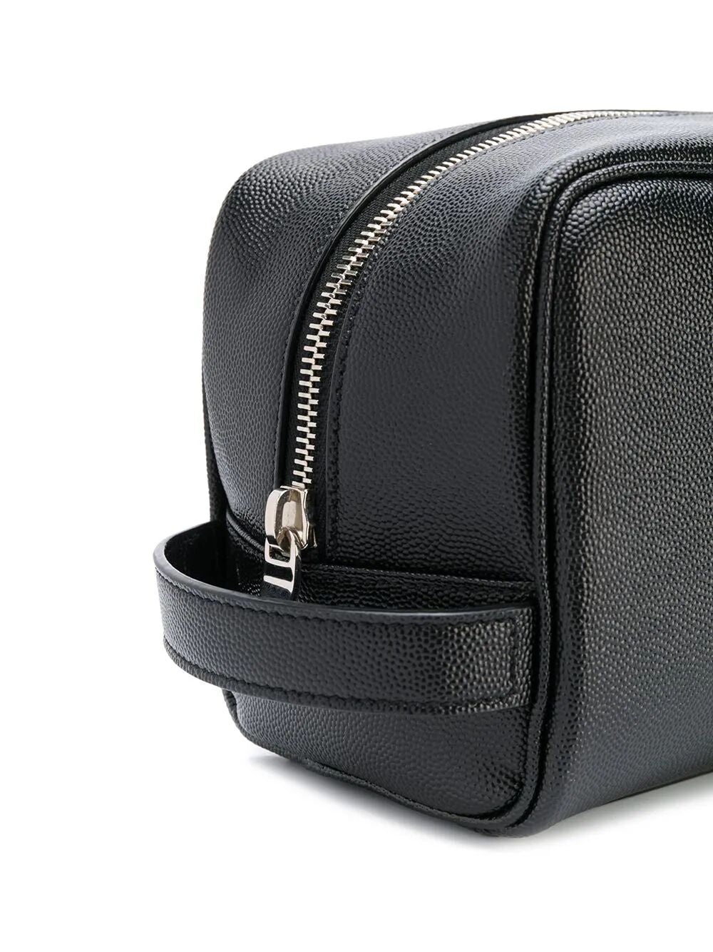 SAINT LAURENT PARIS EMBOSSED LEATHER BEAUTY CASE - 2