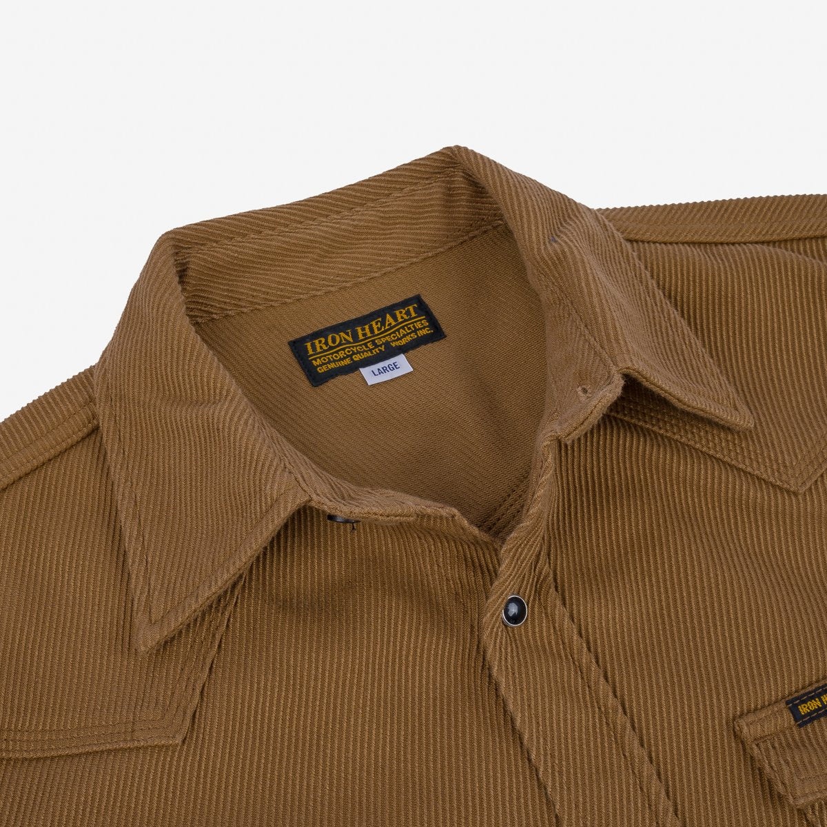 IHSH-234-CAM Kersey Western Shirt Camel - 4