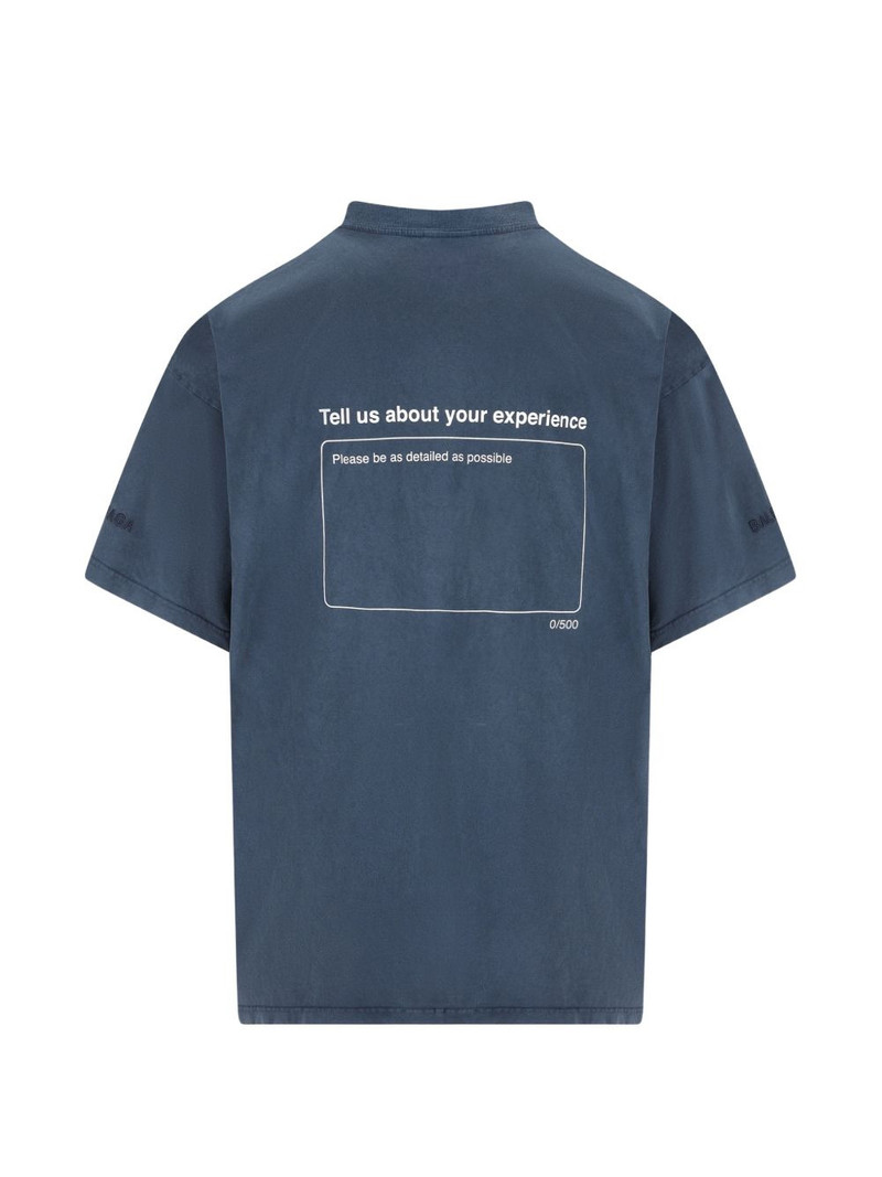 BALENCIAGA stars-graphic T-shirt outlook