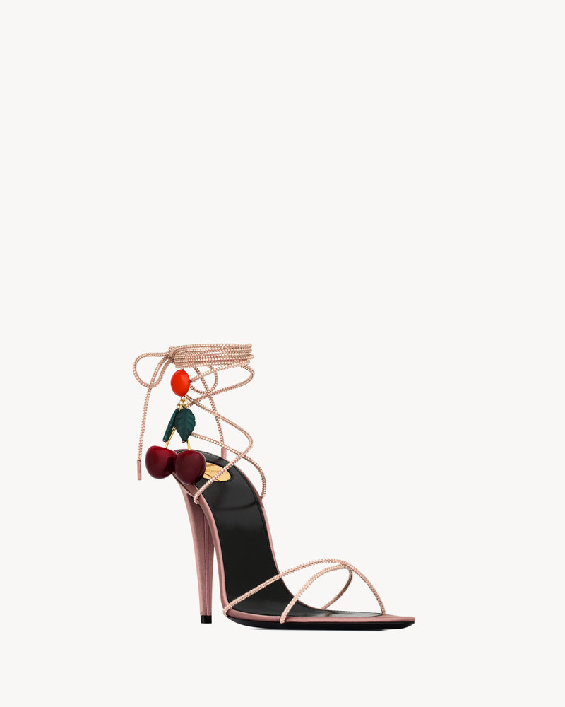 MON CHÉRI SANDALS IN SUEDE AND RHINESTONES 3