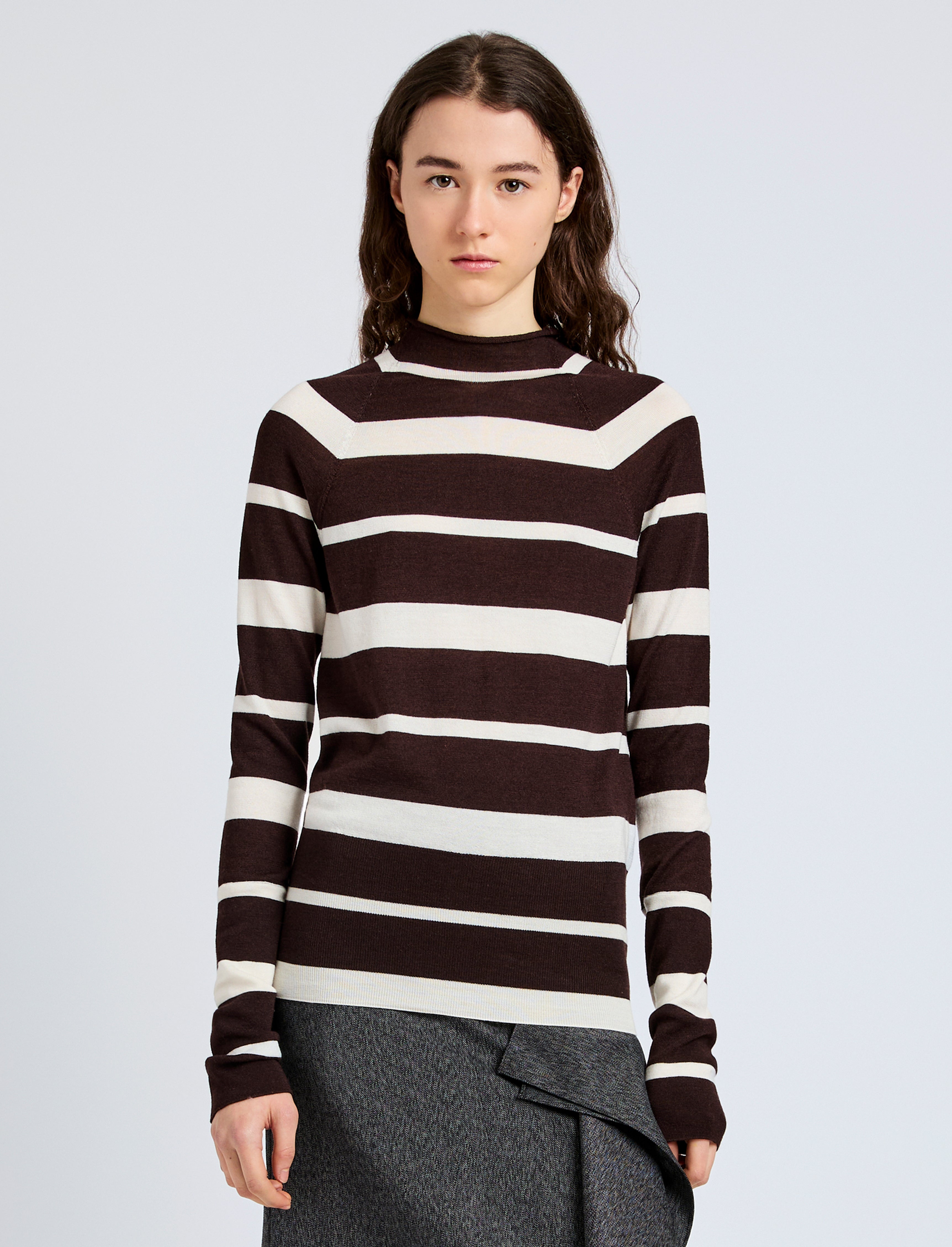 Gia Top in Superfine Merino Silk - 2