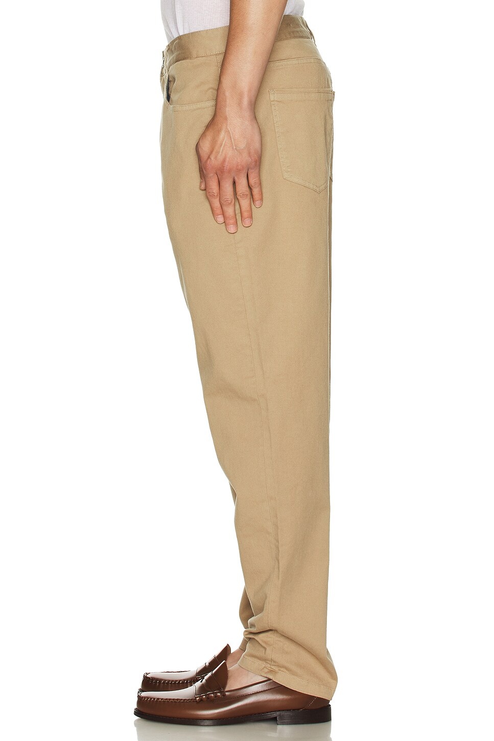 Washed Stretch Twill Trouser - 4