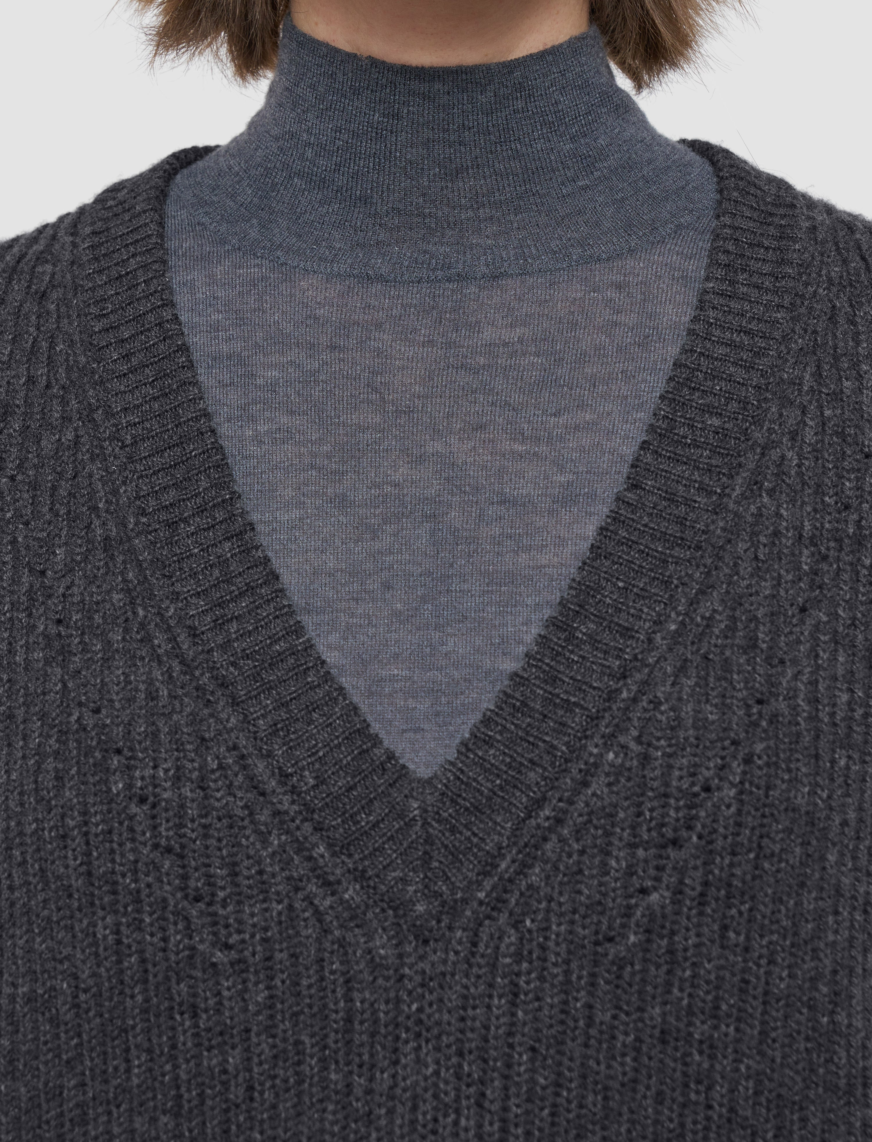 Light Cardigan Stitch Vest - 7