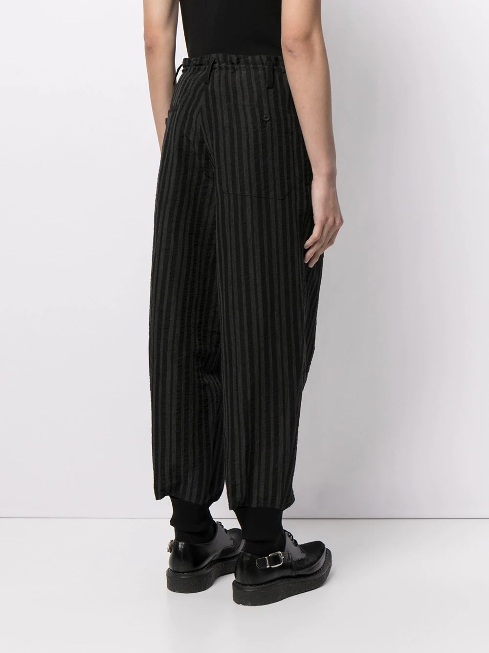 Flash striped tapered trousers - 4