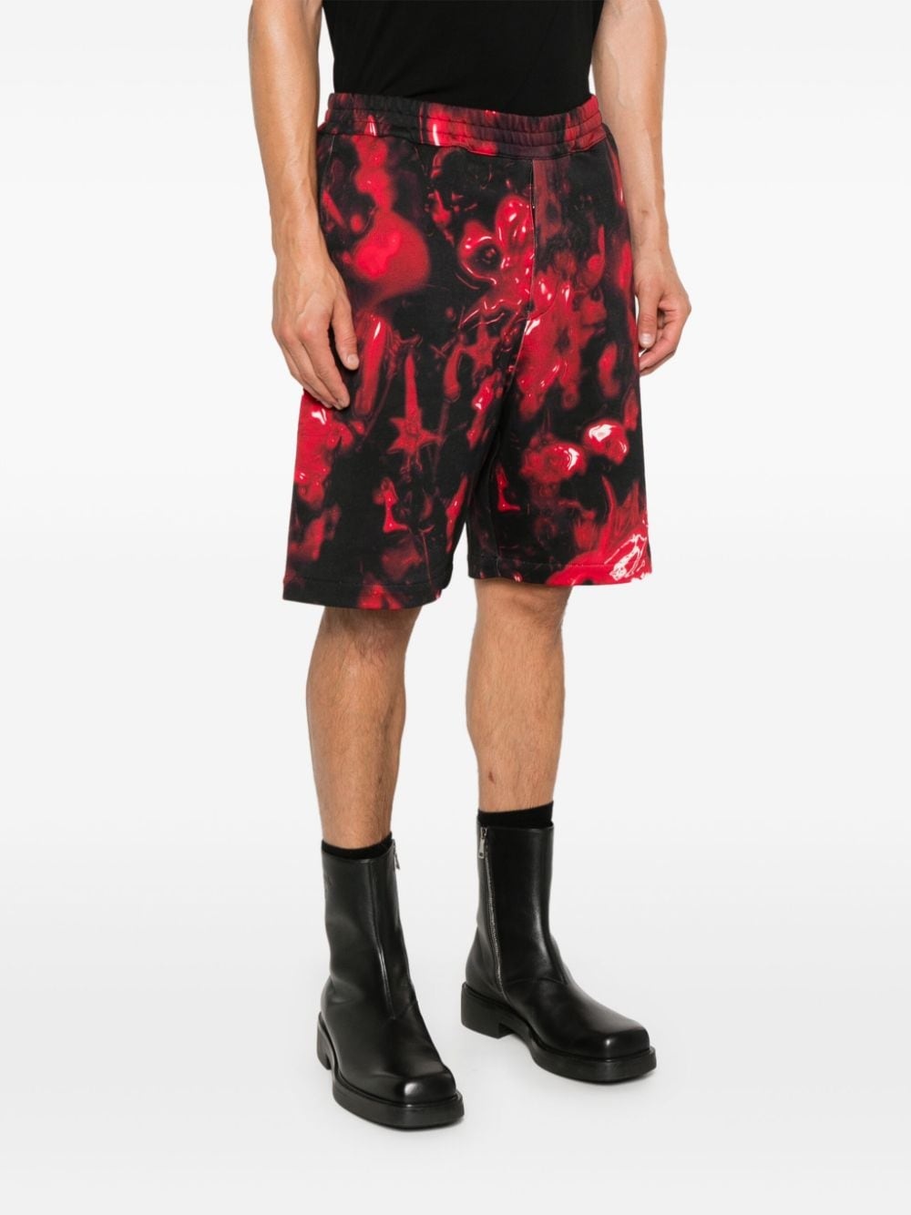 Wax Flower track shorts - 3