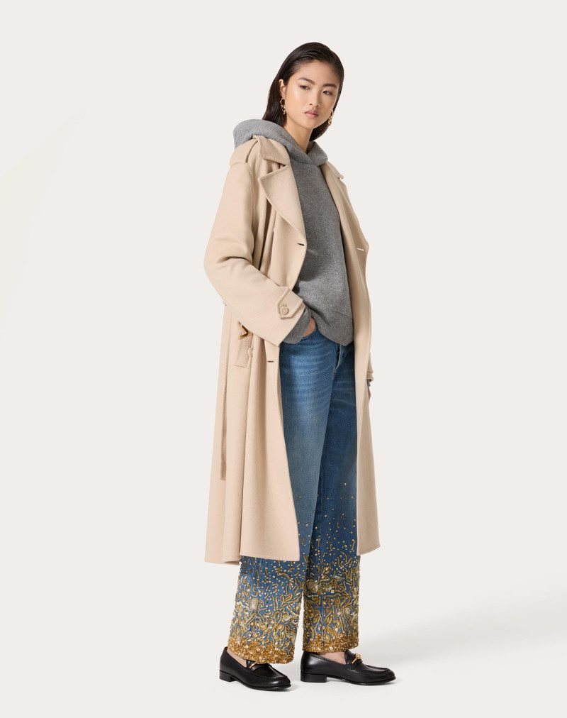 Valentino EMBROIDERED DENIM PANTS outlook