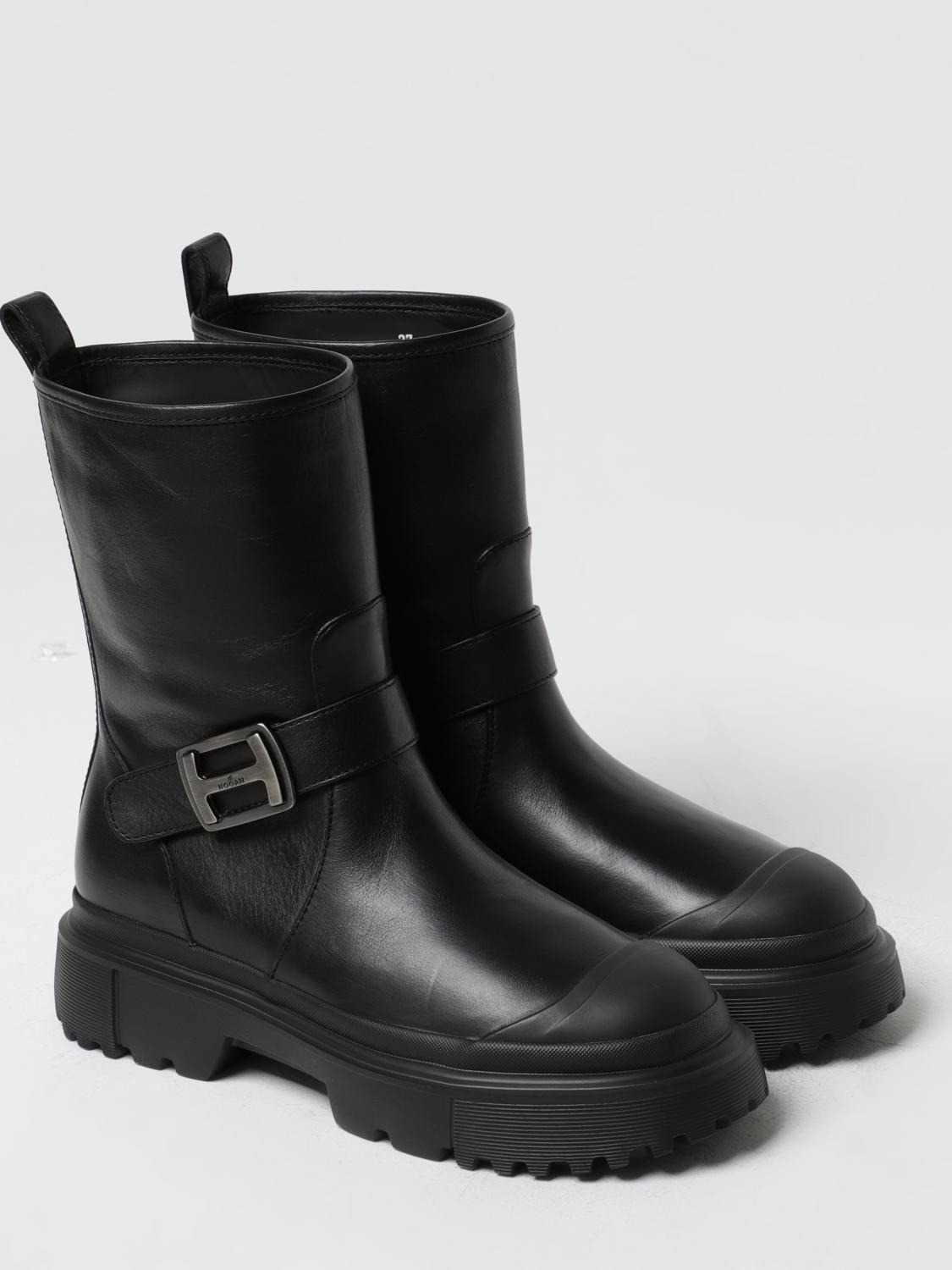Hogan H619 leather ankle boots - 2