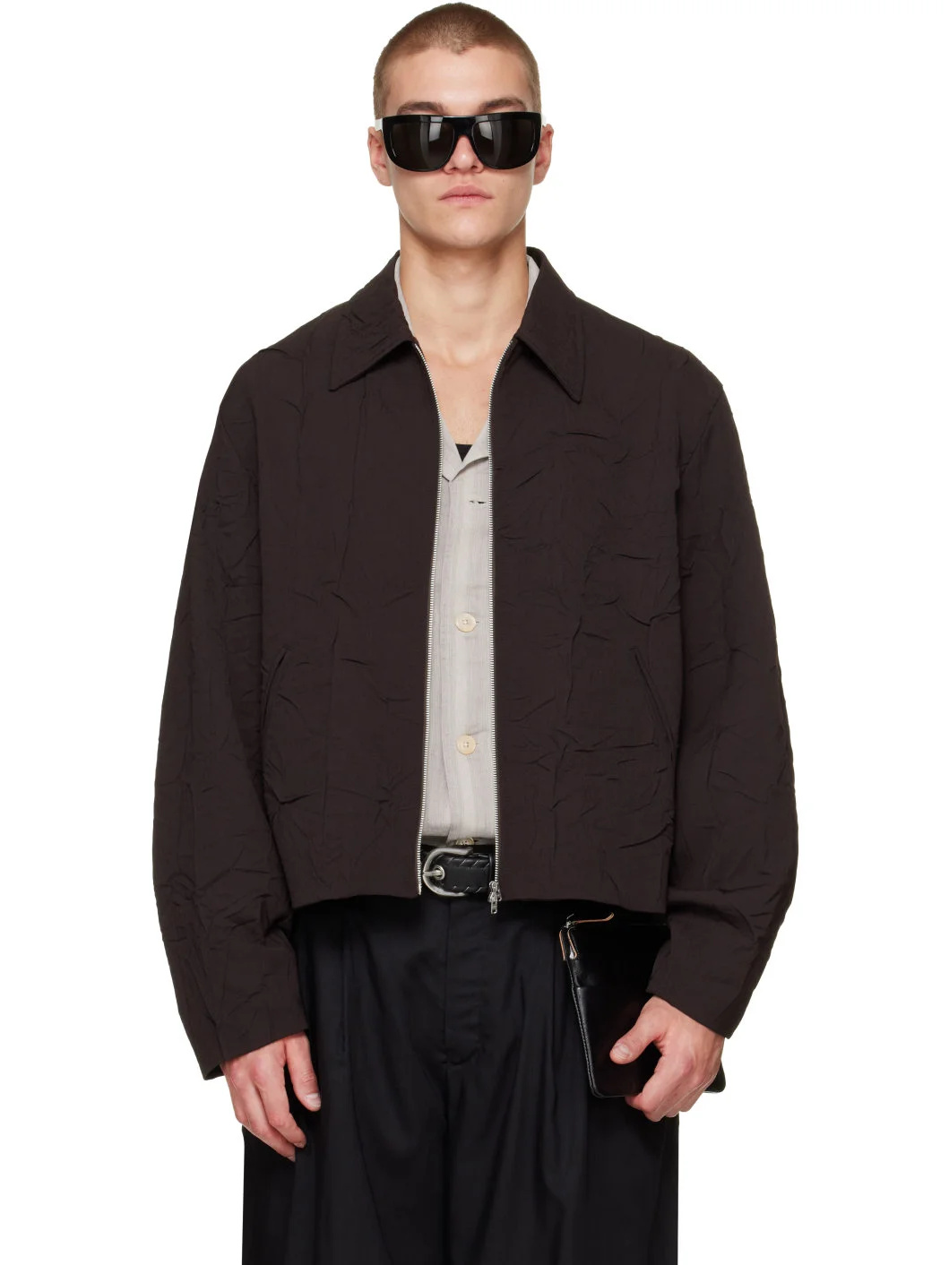 Brown Mini Jacket - 1